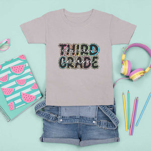 3rd Grade Dream Team T Shirt For Kid Third Grade Teacher Back to School TS11 Ice Gray Print Your Wear