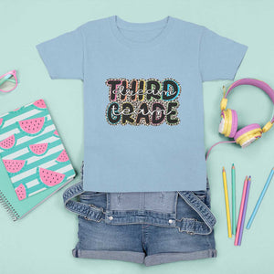 3rd Grade Dream Team T Shirt For Kid Third Grade Teacher Back to School TS11 Light Blue Print Your Wear
