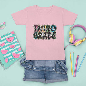3rd Grade Dream Team T Shirt For Kid Third Grade Teacher Back to School TS11 Light Pink Print Your Wear