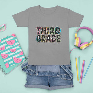 3rd Grade Dream Team T Shirt For Kid Third Grade Teacher Back to School TS11 Sport Gray Print Your Wear