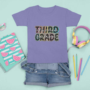 3rd Grade Dream Team T Shirt For Kid Third Grade Teacher Back to School TS11 Violet Print Your Wear
