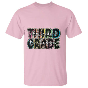 3rd Grade Dream Team T Shirt Third Grade Teacher Back to School TS11 Light Pink Print Your Wear