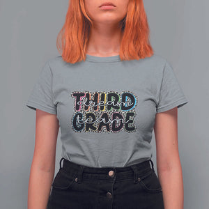 3rd Grade Dream Team T Shirt For Women Third Grade Teacher Back to School TS11 Sport Gray Print Your Wear