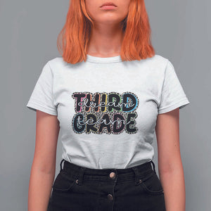 3rd Grade Dream Team T Shirt For Women Third Grade Teacher Back to School TS11 White Print Your Wear