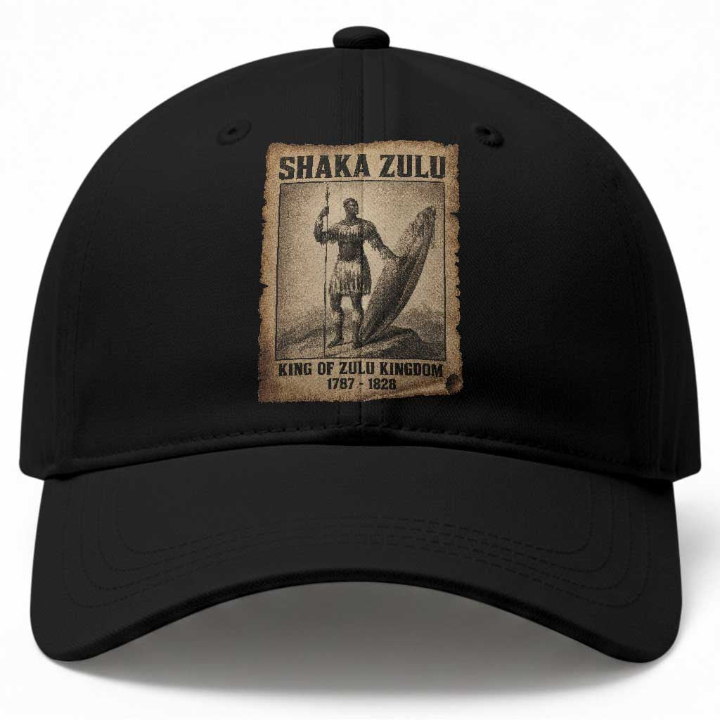 Shaka Zulu Baseball Cap King of Zulu Kingdom Indigenous African Tribe