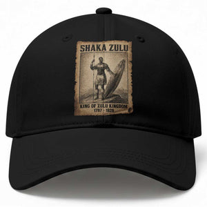 Shaka Zulu Baseball Cap King of Zulu Kingdom Indigenous African Tribe