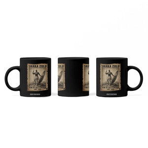 Shaka Zulu Coffee Mug King of Zulu Kingdom Indigenous African Tribe