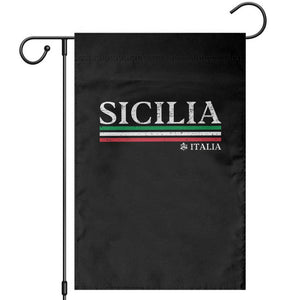 Sicily Sicilian Italian Flag Souvenirs Medusa Garden Flag TS11 Black Print Your Wear
