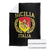 Sicilia Flag Sicily Palermo Italy Triskelion Throw Blanket - Print Your Wear