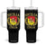 Sicilia Flag Sicily Palermo Italy Triskelion Tumbler With Handle TS11 One Size: 40 oz Black Print Your Wear