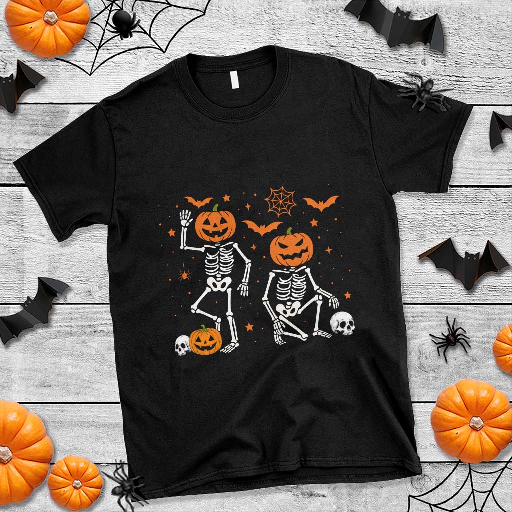 Funny Trump Hallloween Skeleton Pumpkin Political Satire T Shirt TS11 Black Print Your Wear