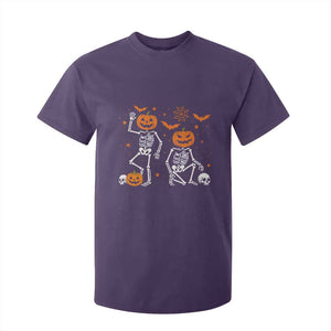 Funny Trump Hallloween Skeleton Pumpkin Political Satire T Shirt For Kid TS11 Purple Print Your Wear