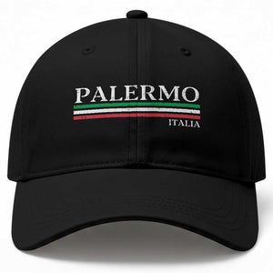 Palermo Sicily Italian Flag Souvenirs Sicilia Italia Baseball Cap TS11 Print Your Wear
