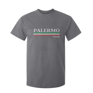 Palermo Sicily Italian Flag Souvenirs Sicilia Italia T Shirt For Kid TS11 Charcoal Print Your Wear