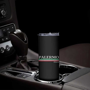 Palermo Sicily Italian Flag Souvenirs Sicilia Italia Skinny Tumbler TS11 Print Your Wear
