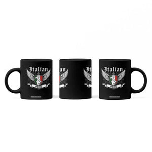 Italian Pride Coffee Mug Vintage Patriotic Italy Map TS11 Print Your Wear