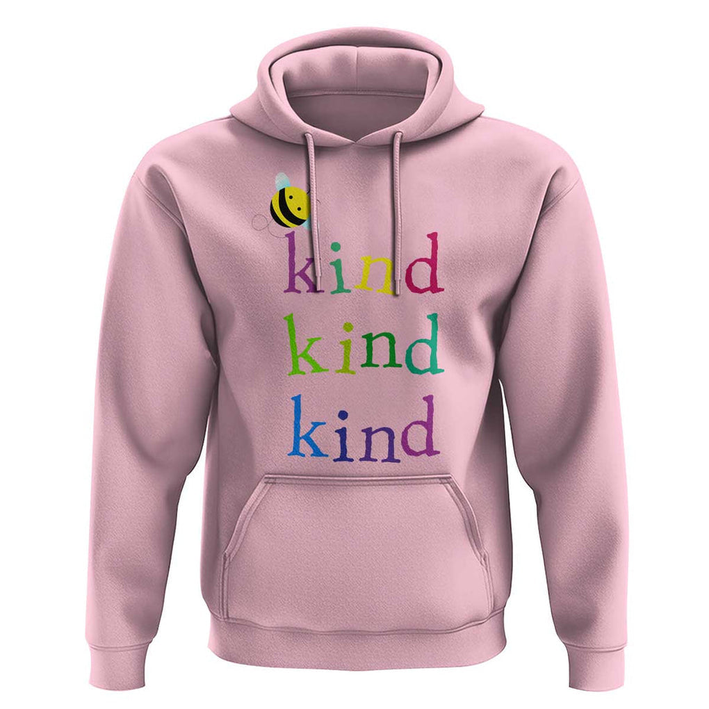 Unity Day Hoodie Be Kind Bee Orange Day Shirt Anti Bullying TS11 Light Pink Print Your Wear