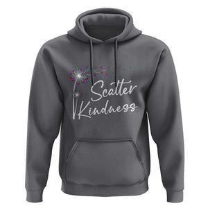 Unity Day Hoodie Scatter Kindness Dandelions Heart Anti Bullying TS11 Charcoal Print Your Wear