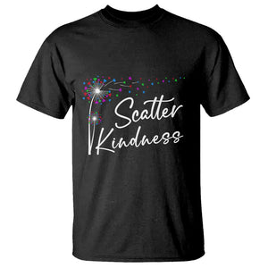 Unity Day T Shirt Scatter Kindness Dandelions Heart Anti Bullying TS11 Black Print Your Wear