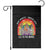 Halloween LGBT Garden Flag Gay Rights Queer Life Lez To The Bones Skeleton TS11 Black Print Your Wear
