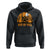 Funny Halloween Football Hoodie Boy Of Fall American Football Player Zombie Pumpkin Bat TS11 Black Print Your Wear