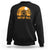Funny Halloween Football Sweatshirt Boy Of Fall American Football Player Zombie Pumpkin Bat TS11 Black Print Your Wear