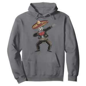Day Of The Dead Hoodie Dabbing Sugar Skull Skeleton Mariachi TS11 Charcoal Print Your Wear