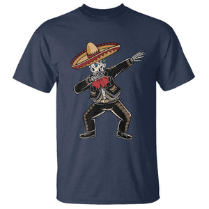 Day Of The Dead T Shirt Dabbing Sugar Skull Skeleton Mariachi TS11 Navy Print Your Wear