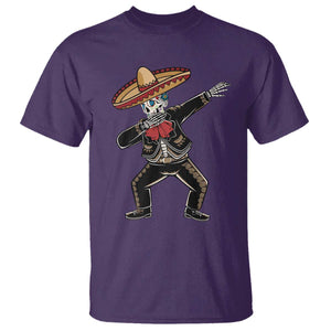 Day Of The Dead T Shirt Dabbing Sugar Skull Skeleton Mariachi TS11 Purple Print Your Wear