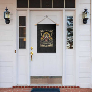 Funny Halloween Cat Garden Flag The Return Of Vampurr Scary Vampire Moon Bat TS11 Print Your Wear