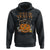 Funny Halloween Hoodie Trick Or Trashy Racoon Vintage Pumpkin Bat Trash TS11 Black Print Your Wear