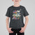 Funny Halloween T Shirt For Kid Sorta Sweet Sorta Spooky Ghost Flower Knife Murderer TS11 Black Print Your Wear