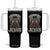 Christian Biker I Ride With Jesus Tumbler With Handle Religious Faith Motorcycle Rider Skull TS11 One Size: 40 oz Black Print Your Wear