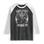 Christian Biker Raglan Shirt Ride With Jesus Religious Faith Motorcycle Rider TS11 Black White Print Your Wear