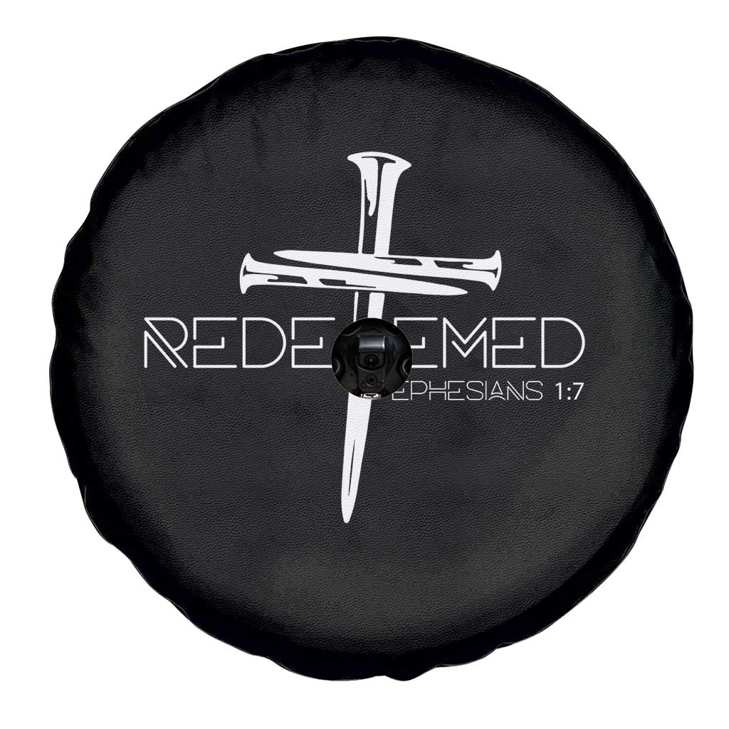 Redeemed Christian Vintage Ephesians Bible Verse Redemption Spare Tire Cover TS11 Print Your Wear