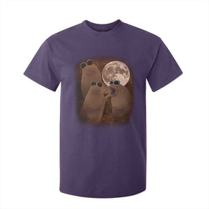 Three Marcus The Worm Moon T Shirt For Kid Funny Weird Cursed Meme TS11 Purple Print Your Wear