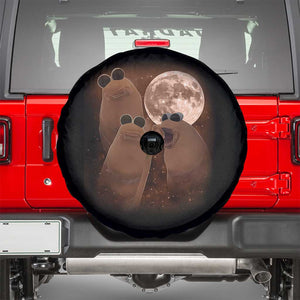 Three Marcus The Worm Moon Spare Tire Cover Funny Weird Cursed Meme TS11 Black Print Your Wear