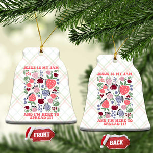 Jesus Is My Jam And I Am Here To Spread It Ceramic Ornament Christian Faith TS11 Print Your Wear