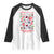 Jesus Is My Jam And I Am Here To Spread It Raglan Shirt Christian Faith TS11 White Black Print Your Wear