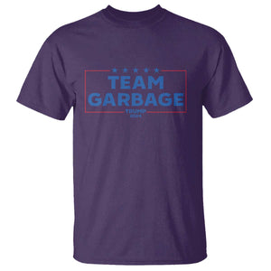 Team Garbage Trump 2024 T Shirt Star Striped TS11 Purple Print Your Wear