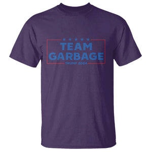 Team Garbage Trump 2024 T Shirt Vintage Star Striped TS11 Purple Print Your Wear