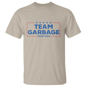 Team Garbage Trump 2024 T Shirt Vintage Star Striped TS11 Sand Print Your Wear