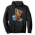 Funny Hanukkah Bigfoot Menorah David Stars Hoodie TS11 Black Print Your Wear