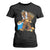 Funny Hanukkah Bigfoot Menorah David Stars T Shirt For Women TS11 Black Print Your Wear