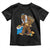 Funny Hanukkah Bigfoot Menorah David Stars Toddler T Shirt TS11 Black Print Your Wear
