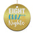 Funny Hanukkah Eight Crazy Nights Christmas Ornament Menorah David Stars TS11 Print Your Wear