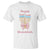 Happy Hanukkah Coquette T Shirt Cute Menorah Pink Bow TS11 White Print Your Wear