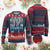 Funny Hanukkah Ugly Christmas Sweater If You Have Nothing Nice To Say It In Yiddish Jewish Holiday TS11 Burgundy Print Your Wear
