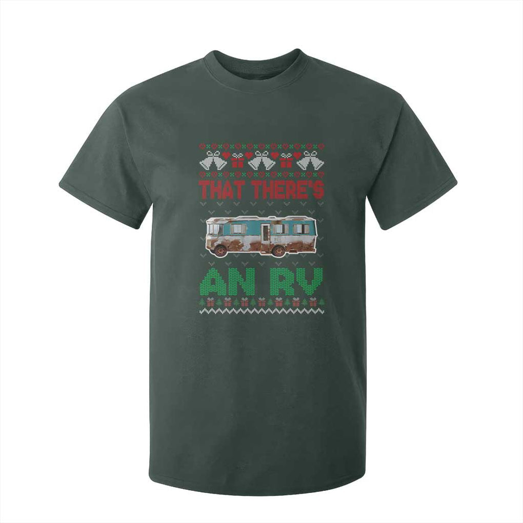 Funny Christmas Movie T Shirt For Kid That There's An RV Camping Motorhome Bell TS11 Dark Forest Green Print Your Wear
