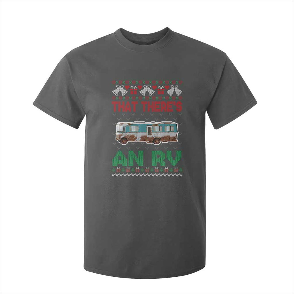 Funny Christmas Movie T Shirt For Kid That There's An RV Camping Motorhome Bell TS11 Dark Heather Print Your Wear